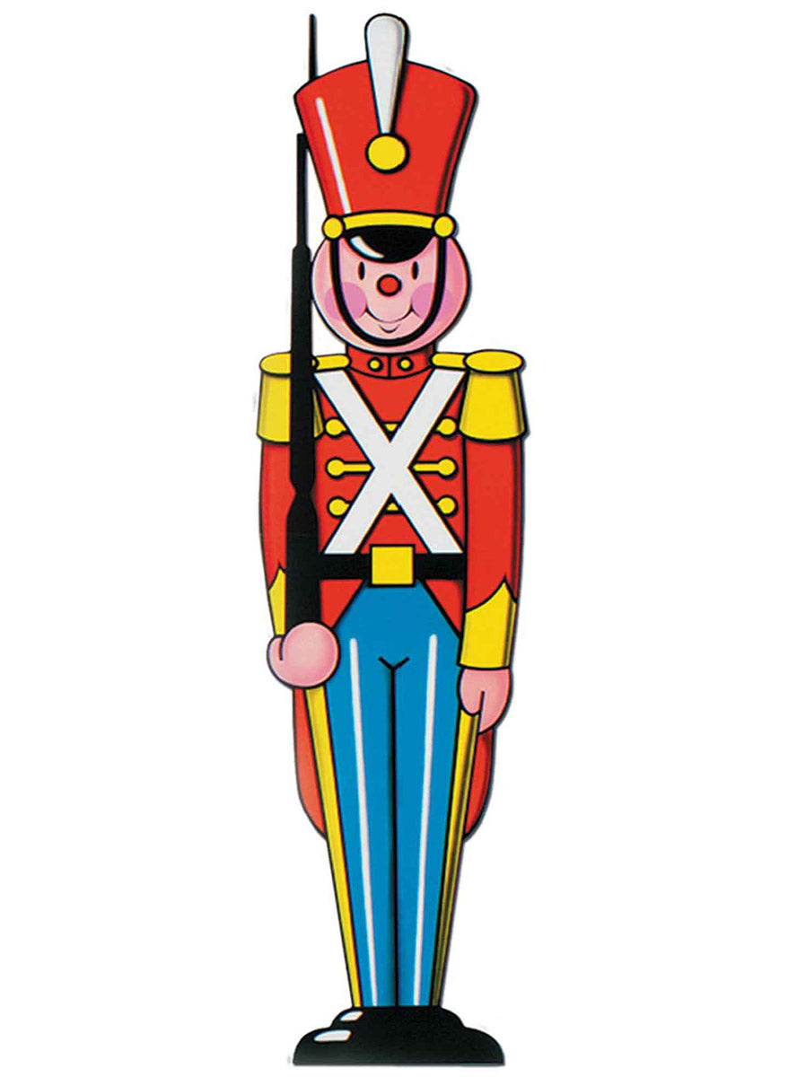 Toy Soldier Cut Out Decoration - Main Image