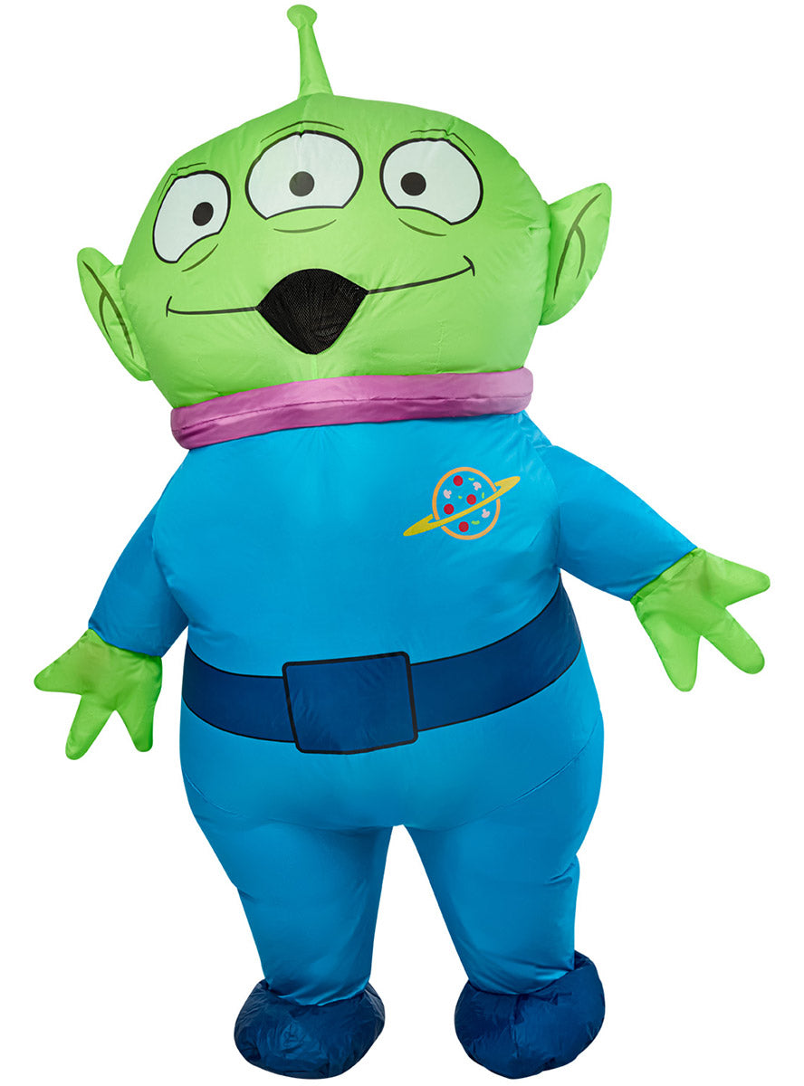 Inflatable Toy Story Alien Costume - Main Image