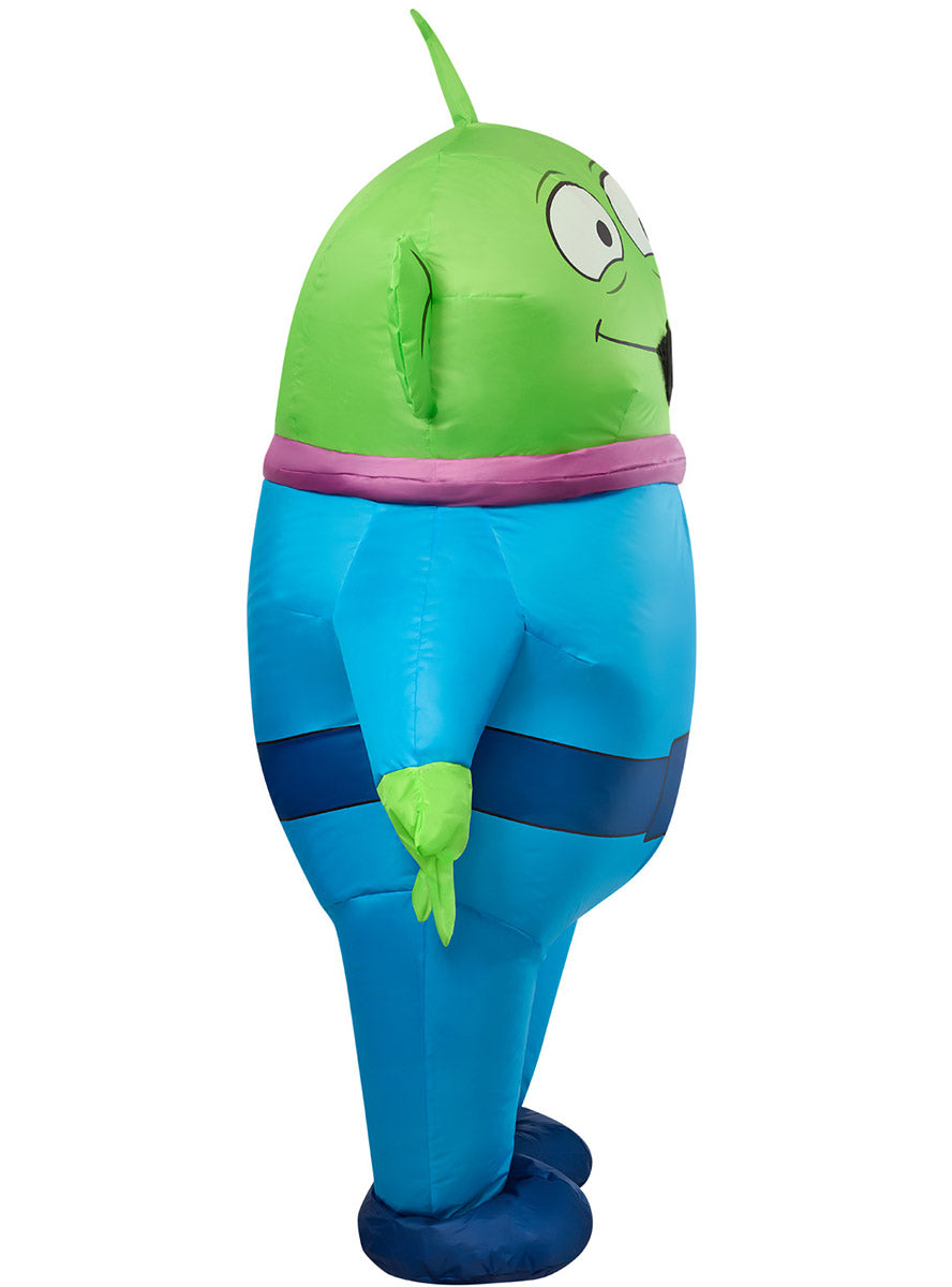 Adults Inflatable Toy Story Alien Costume - Side Image 1