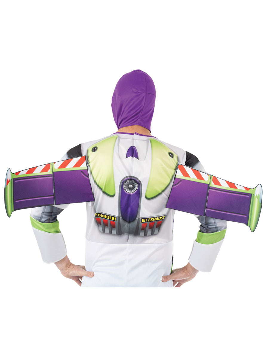 Toy Story Deluxe Mens Buzz Lightyear Costume - Back Image