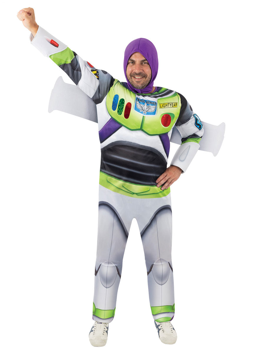 Toy Story Deluxe Mens Buzz Lightyear Costume - Main Image