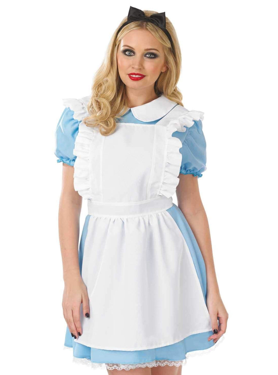 Plus Size Alice In Wonderland Womens Costume - Close Image