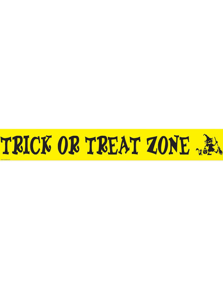 Halloween Trick or Treat Zone Decorating Tape - Main Image