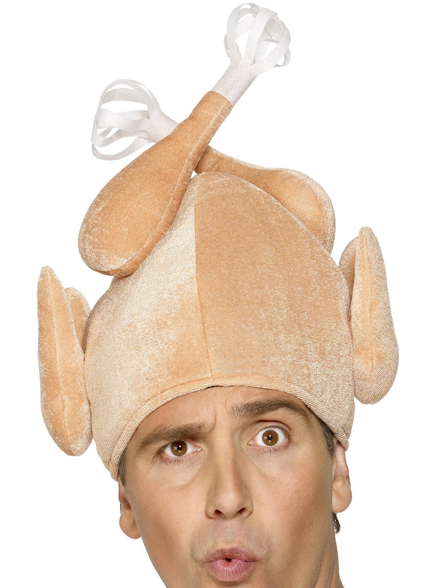 Novelty Turkey Head Piece - Main Image