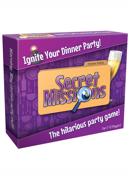 Adults Dinner Party Game Creative Conceptions Secret Missions - Main Image