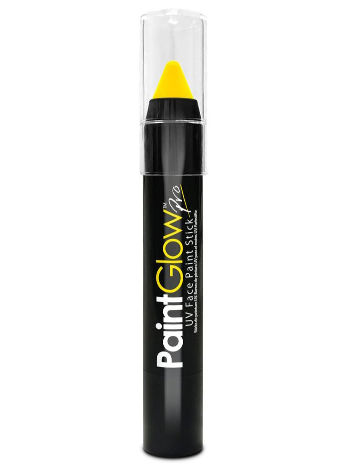 UV Reactive Yellow Face and Body Makeup Stick - Main Image