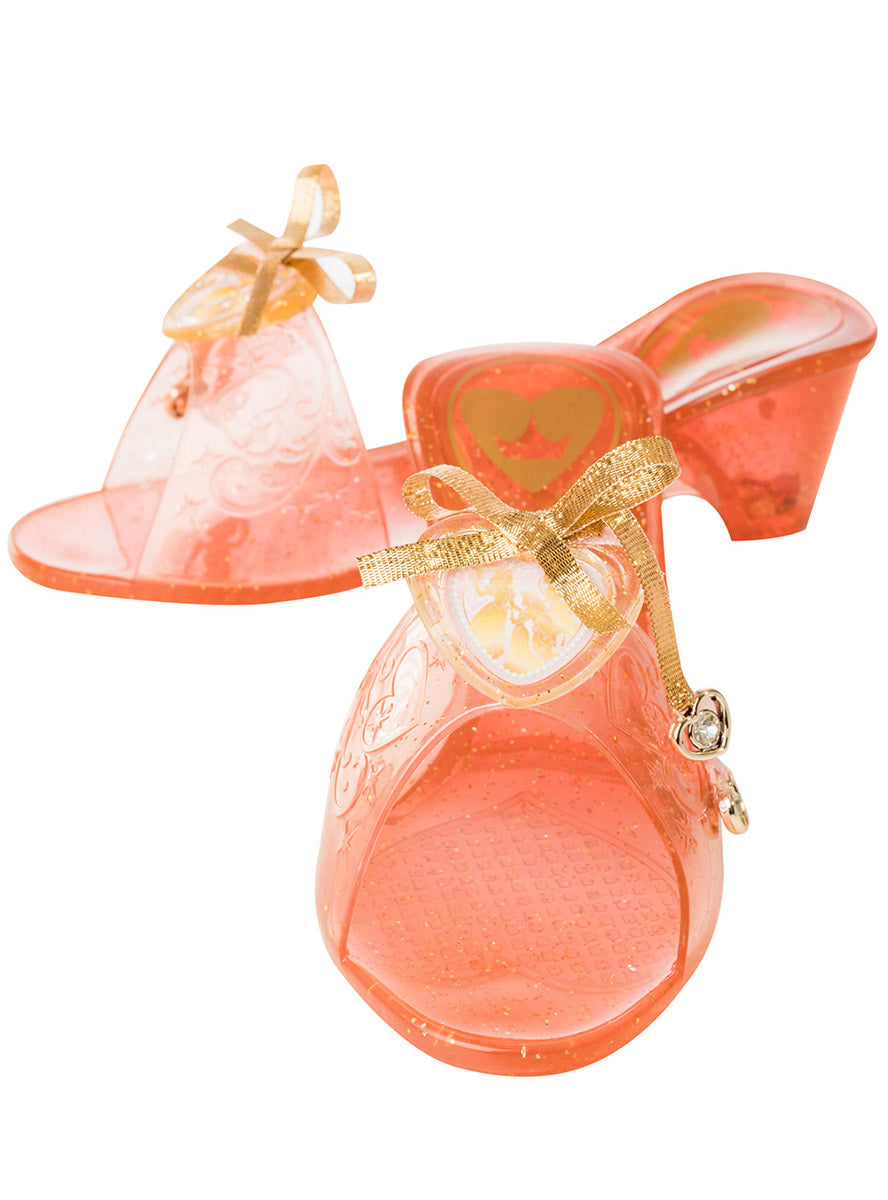 Girls Ultimate Disney Princess Rose Click Clack Costume Shoes - Main Image