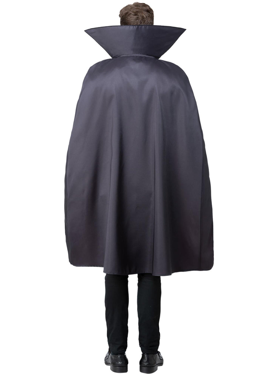 Classic Mens Dracula Halloween Costume - Back Image