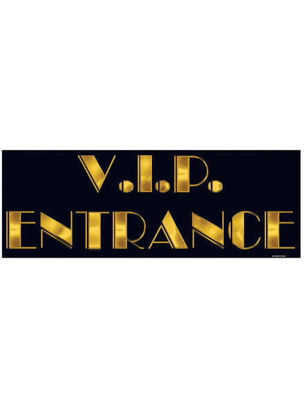 VIP Sign Cut Out Decoration - Main Image
