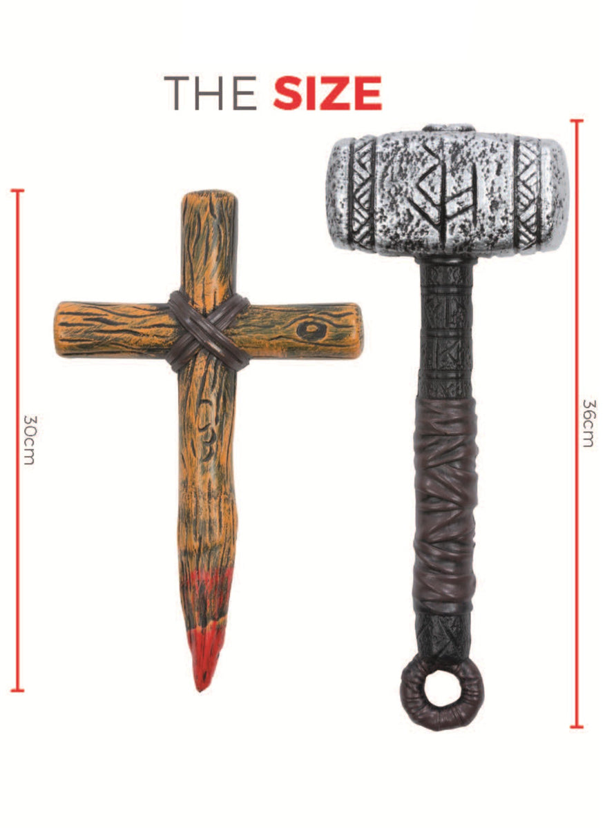 Vampire Slayer Weapon Set - Size Image