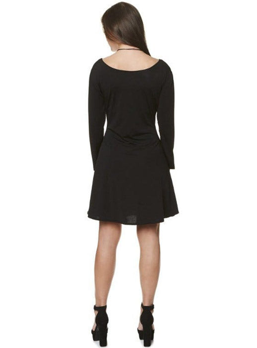 Back image of Vampire Teeth Womens Halloween Costume Dress