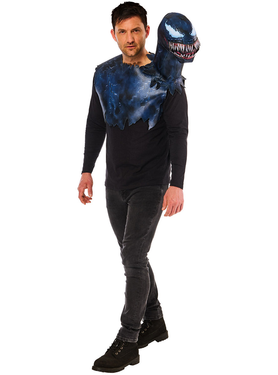 Marvel Comics Mens Venom Symbiote Costume Shirt - Main Image