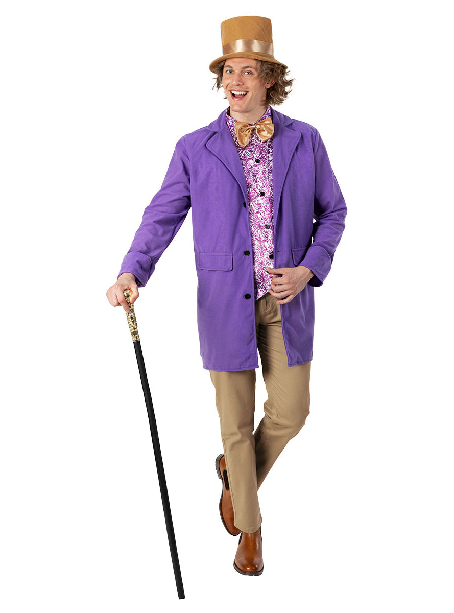 Willy Wonka Mens Costume - Alternate Image