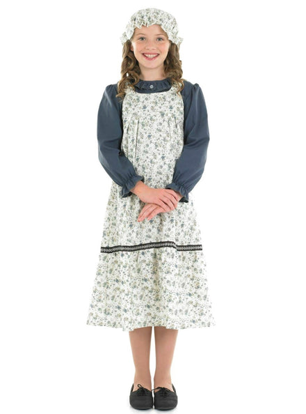 Victorian School Girl Kids Costume - Main Image