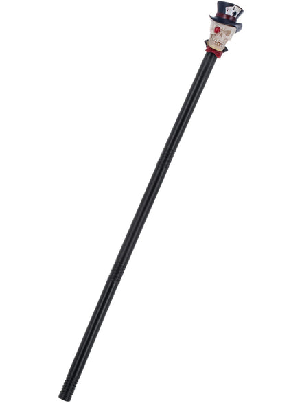 Skull Handle Collapsible Halloween Costume Cane - Main Image