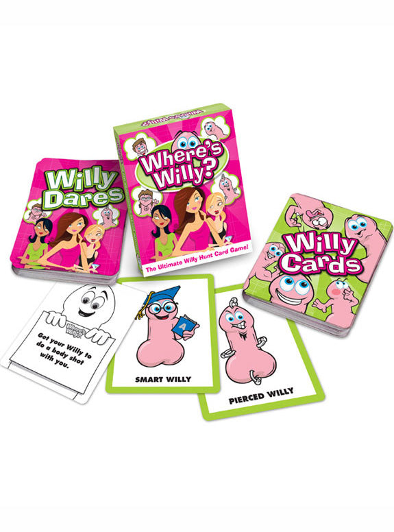 Adult Card Game Where’s Willy