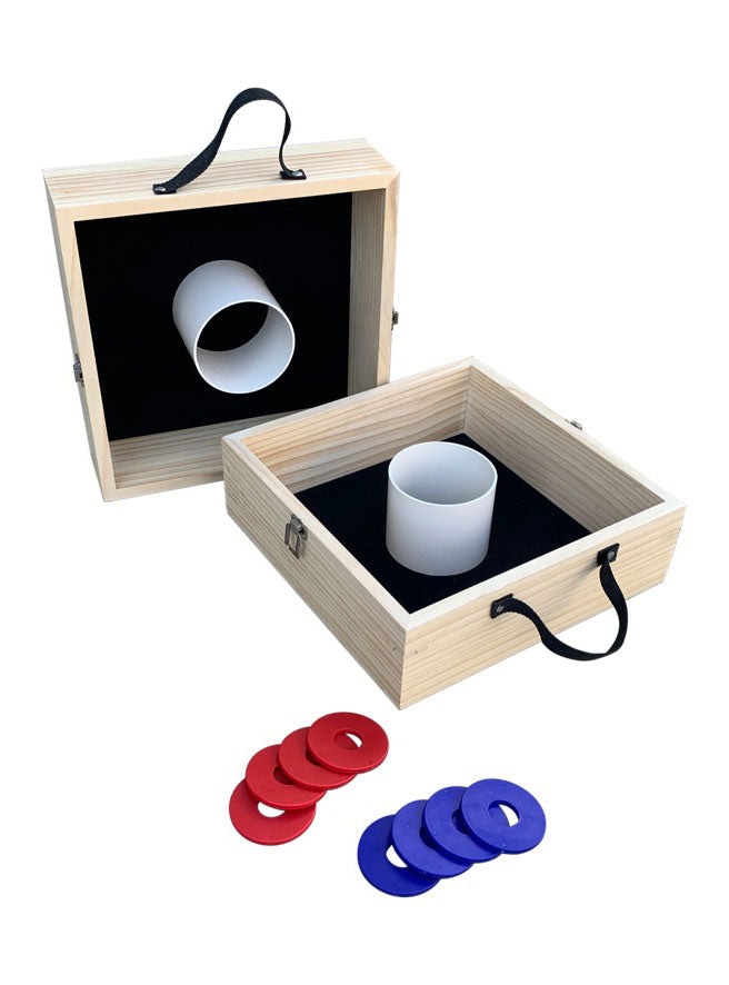 Washers Wooden Outdoor Throwing Party Game - Main Image