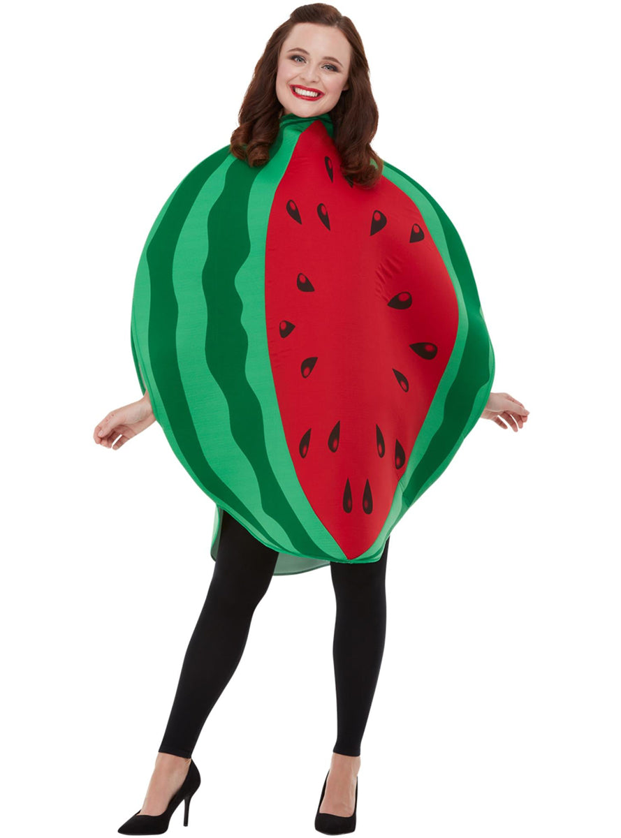 Womens Watermelon Funny Costume - Front Image