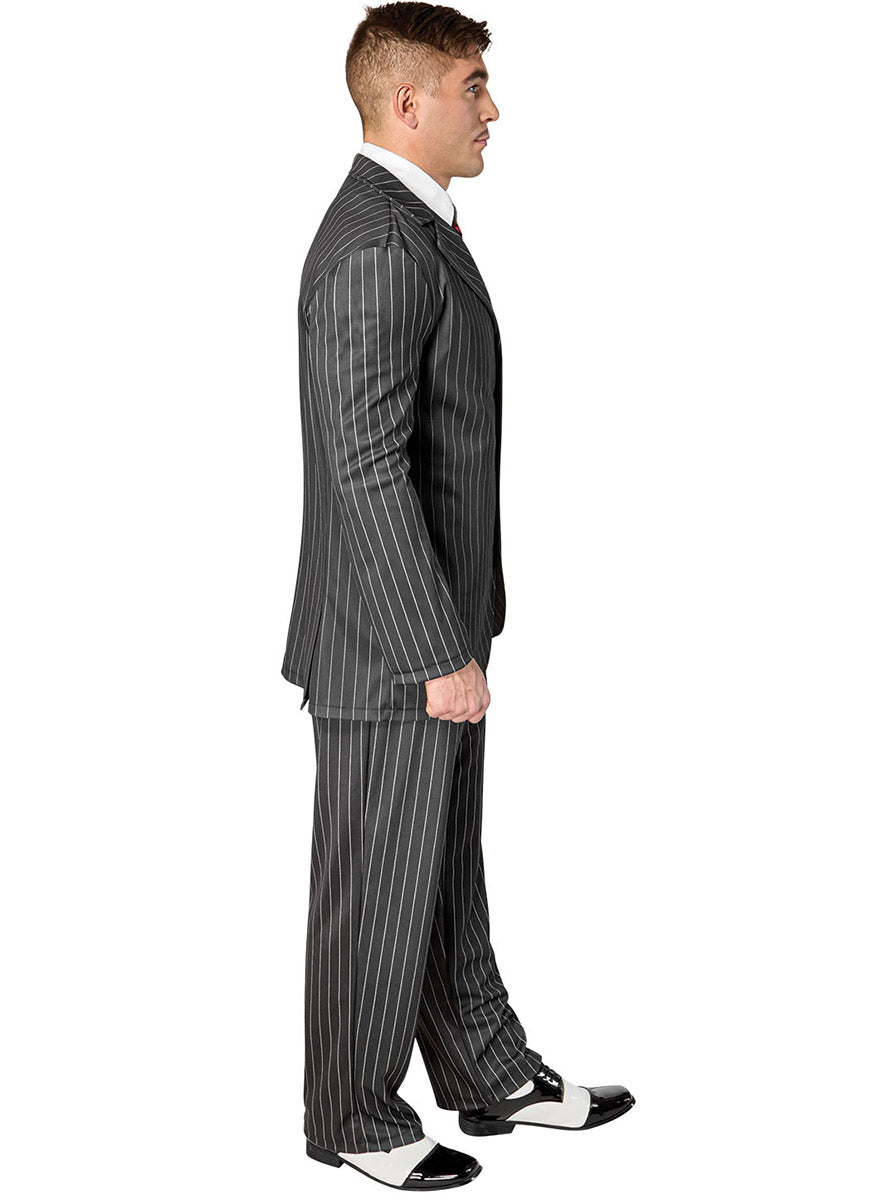 Netflix Mens Gomez Addams Costume - Side Image 1
