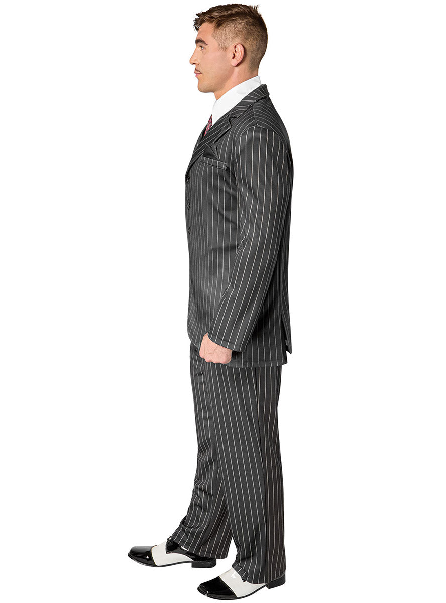 Netflix Mens Gomez Addams Costume - Side Image 2