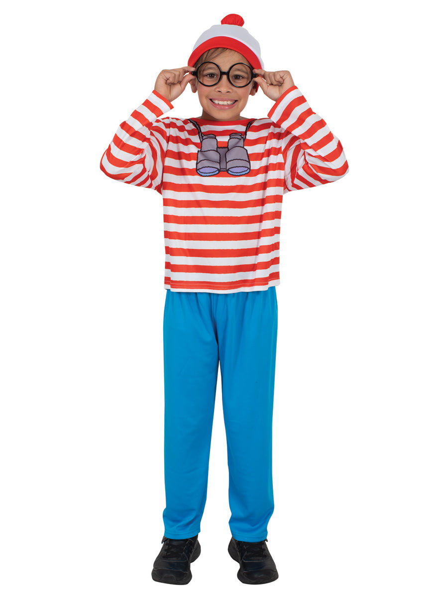Kids Wheres Wally Book Week Costume - Main Image