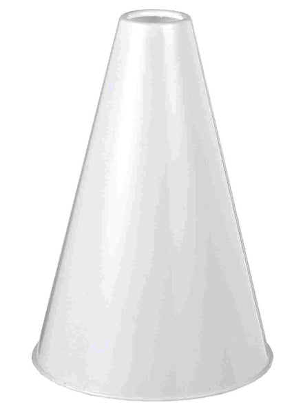 White Cheerleader Megaphone Costume Accessory
