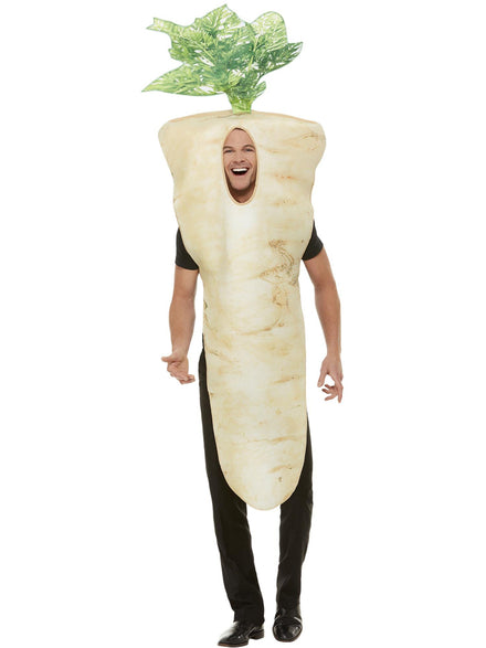 adults funny parsnip veggie costume - Main image
