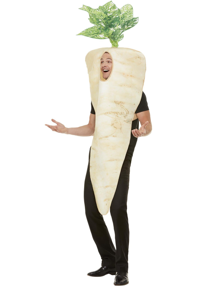 adults funny parsnip veggie costume - side image