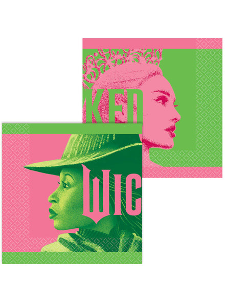 Wicked Pack of 16 Paper Lunch Napkins - Main Image