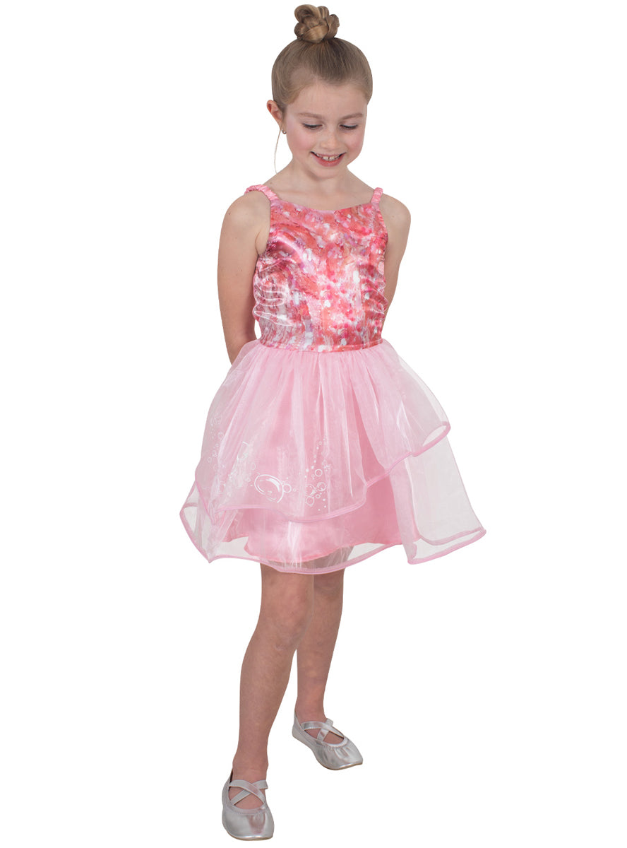 Good Witch Glinda Classic Girls Wicked Costume - Alternative Image