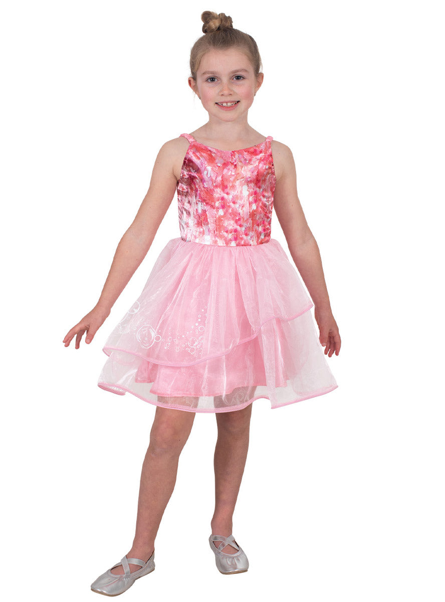 Good Witch Glinda Classic Girls Wicked Costume - Main Image