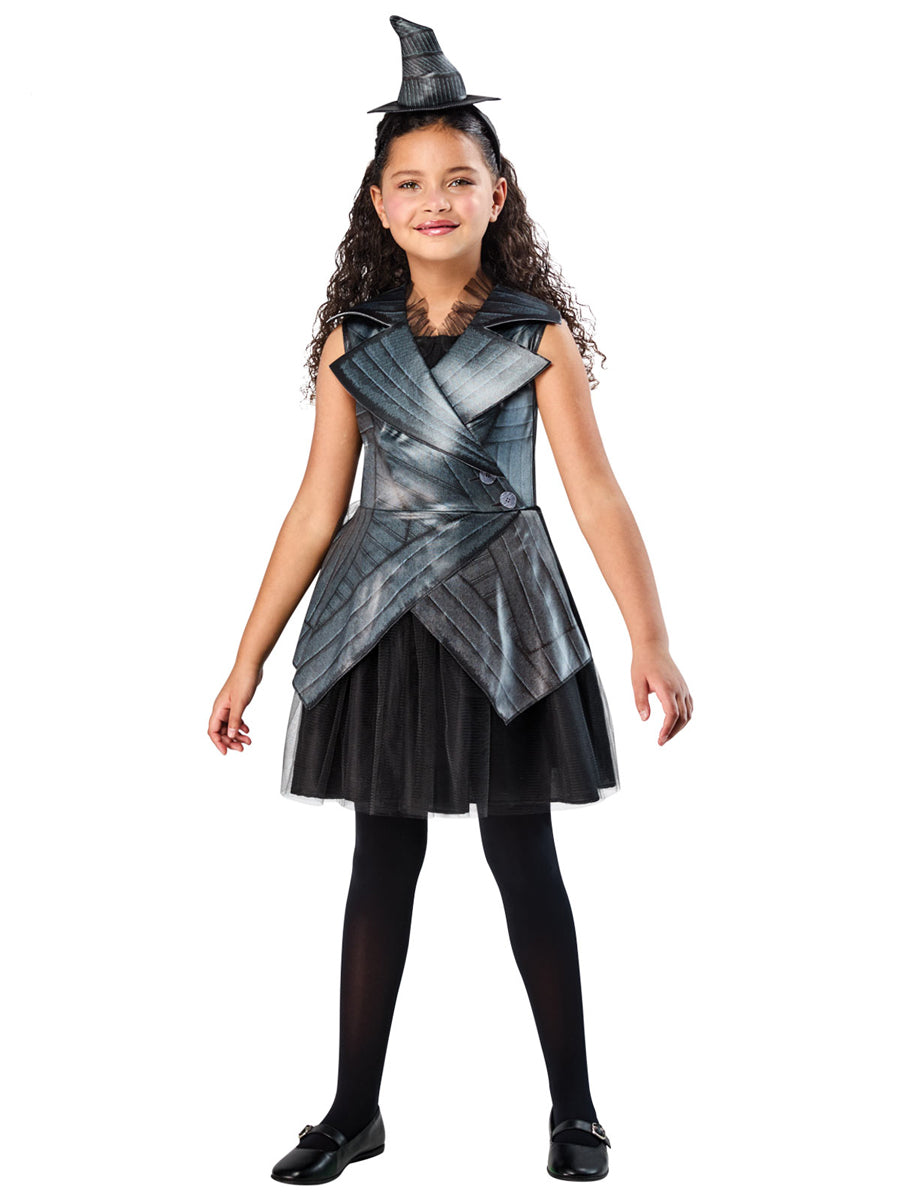 Deluxe Girls Elphaba Wicked Witch Costume - Main Image