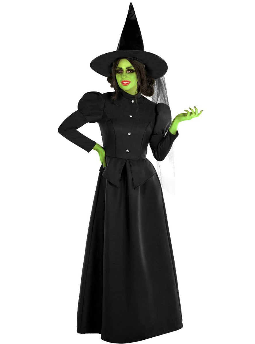 Plus Size Wicked Witch Of The West Womens Halloween Costume - Alternative Image 1