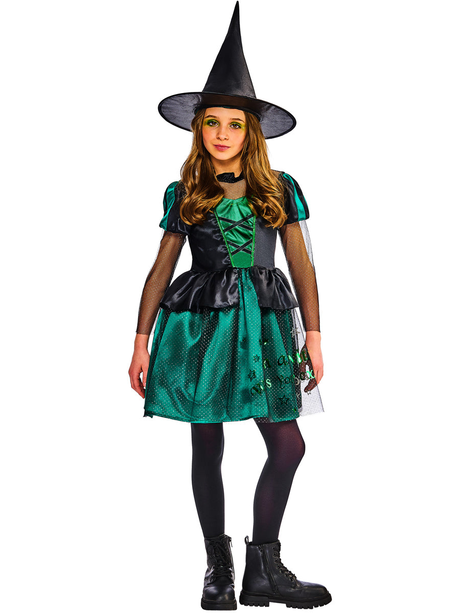 Wicked Witch of the East Girls Costume - Alternate Image