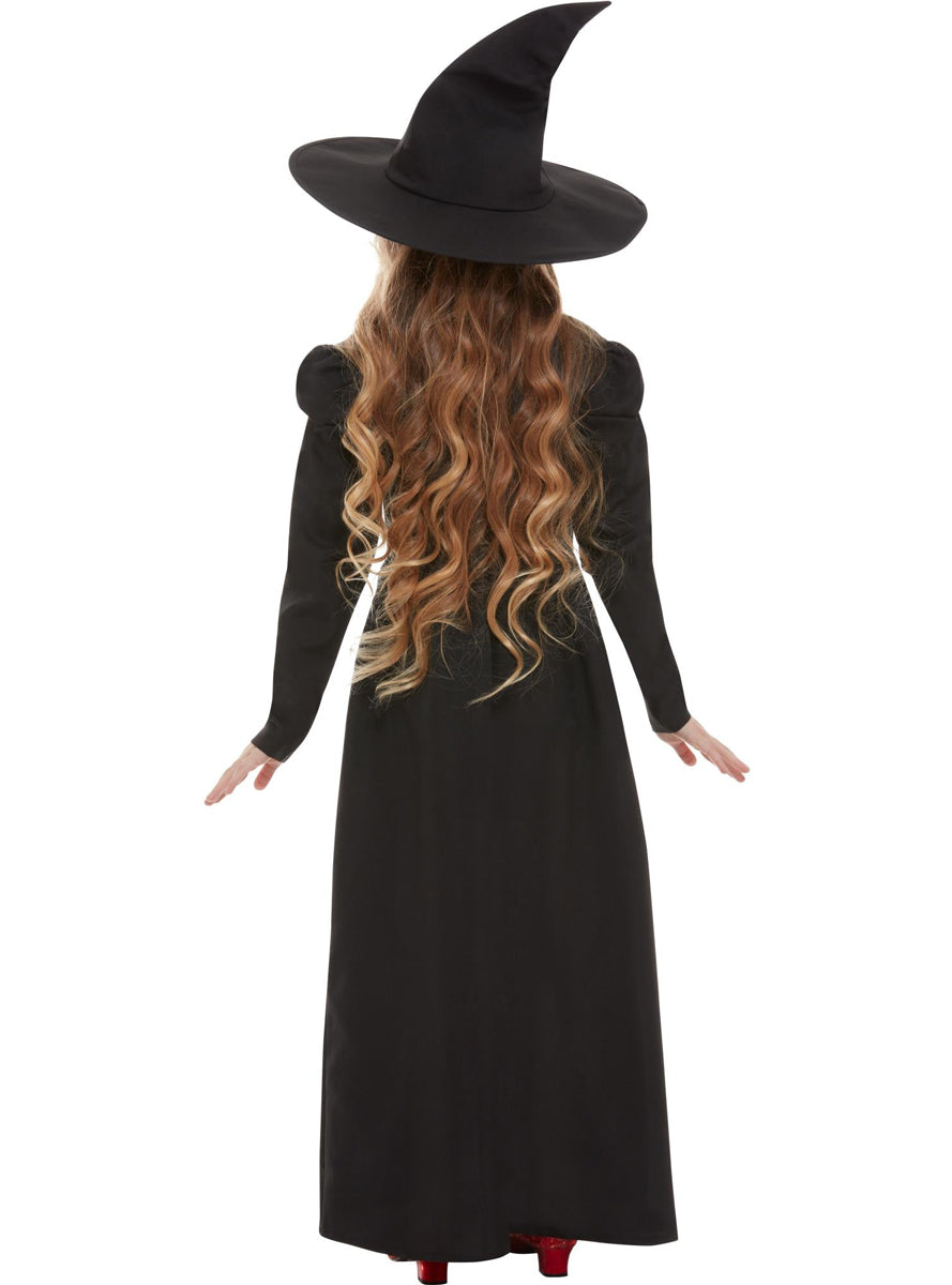 Girls Oz Wicked Witch of the West Halloween Costume - Back Image
