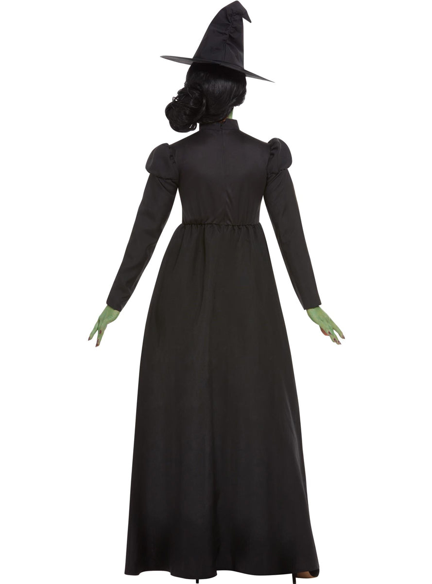 Womens Black Wicked Witch of the West Halloween Costume - Back Image