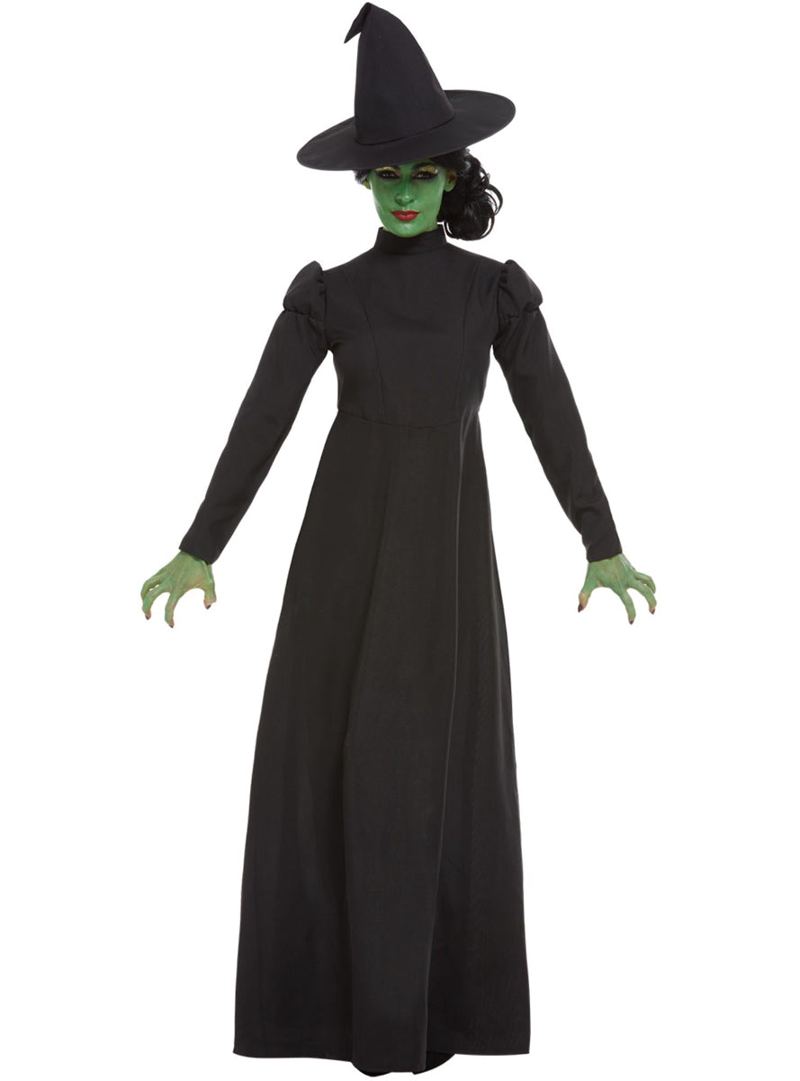 Womens Black Wicked Witch of the West Halloween Costume - Alternate Front Image