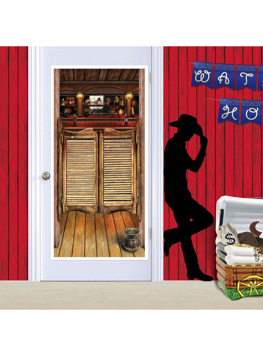 Saloon Door Cover Decoration - Lifestyle Image