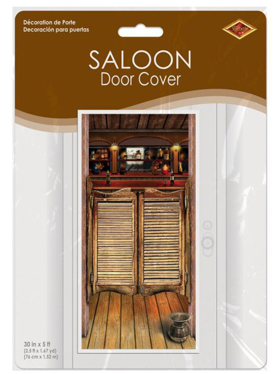 Saloon Door Cover Decoration - Packaging Image