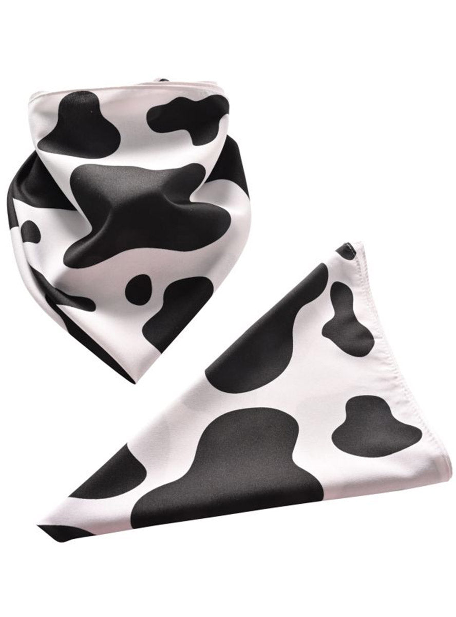 Cow Print Bandanna - Alternate Image