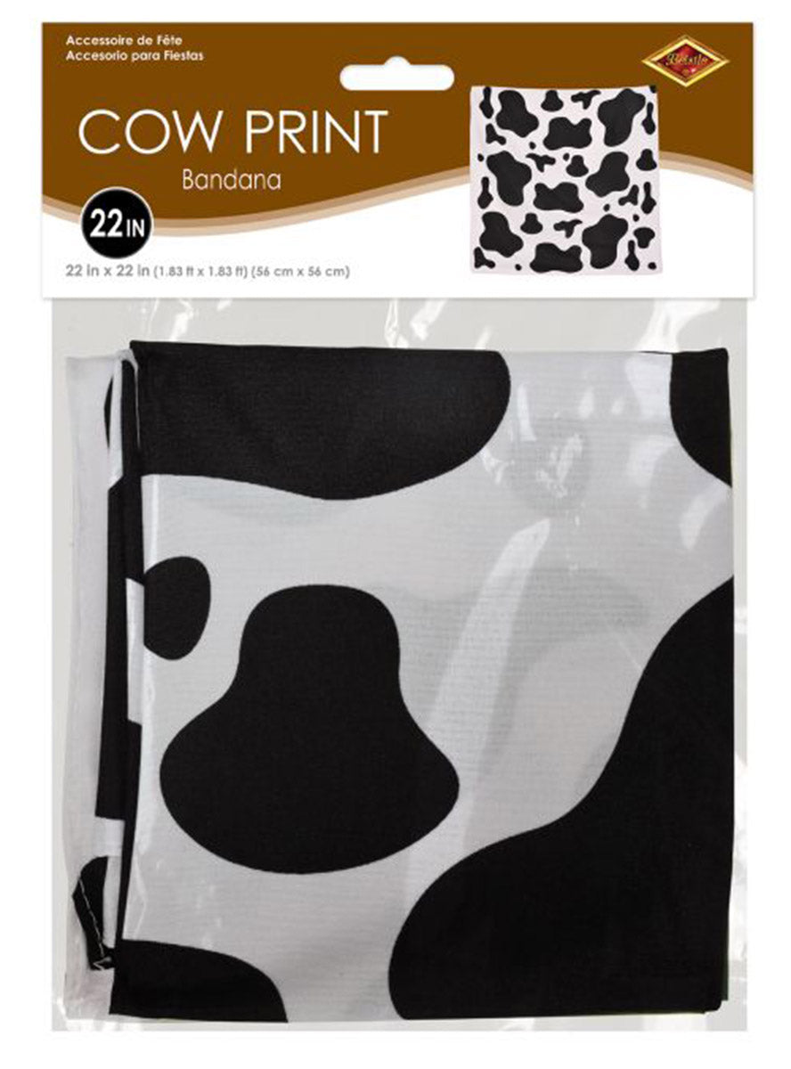 Cow Print Bandanna - Packaging Image