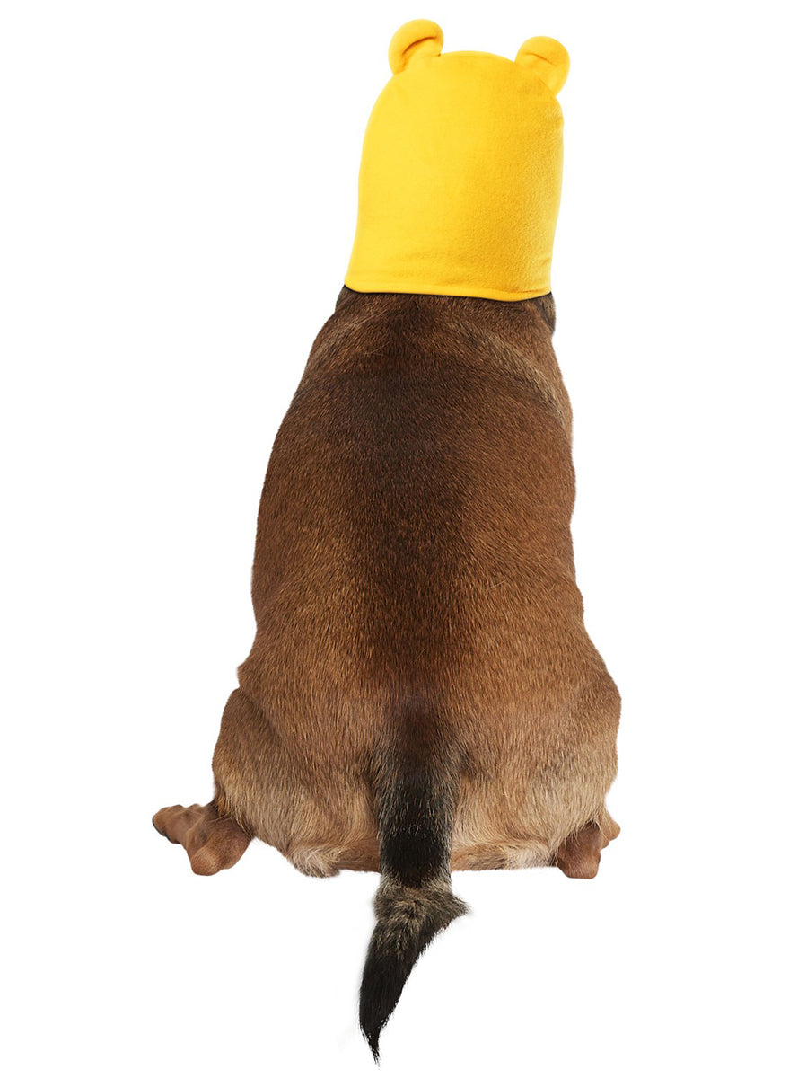 Winnie The Pooh Pet Dog Costume Hood M - Back Image