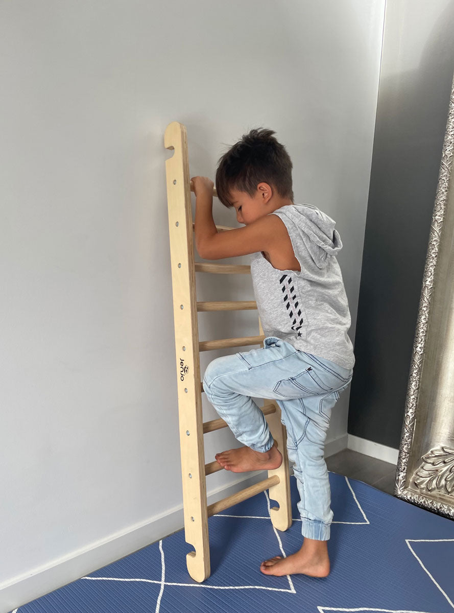 Wooden Kids 120cm Long Play Ladder - Lifestyle Image 2
