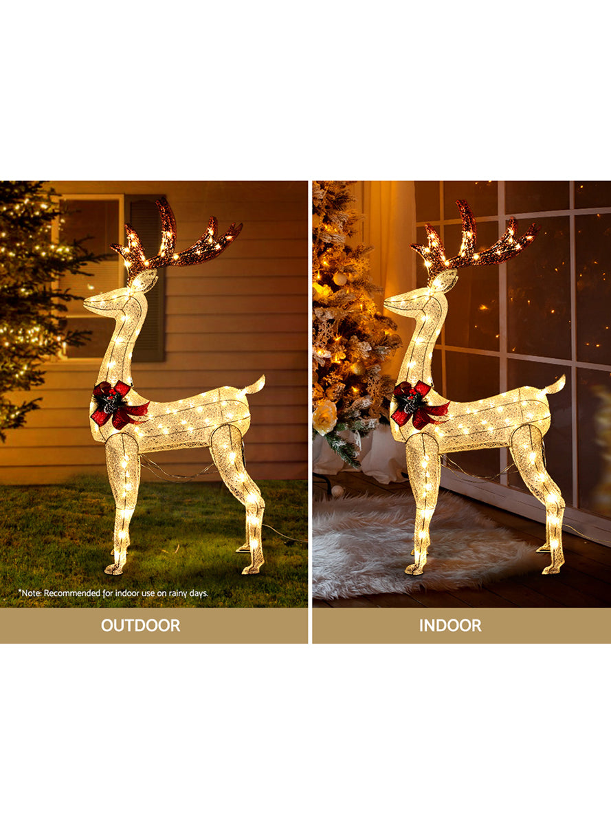 Light Up Reindeer Christmas Decoration 150cm - Information Image 4