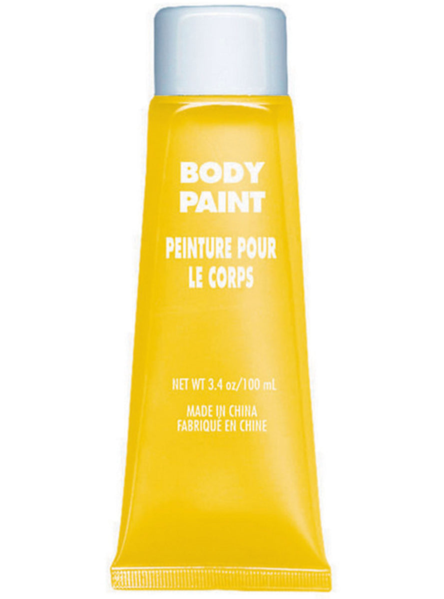 Yellow Body Paint in a 100ml Tube