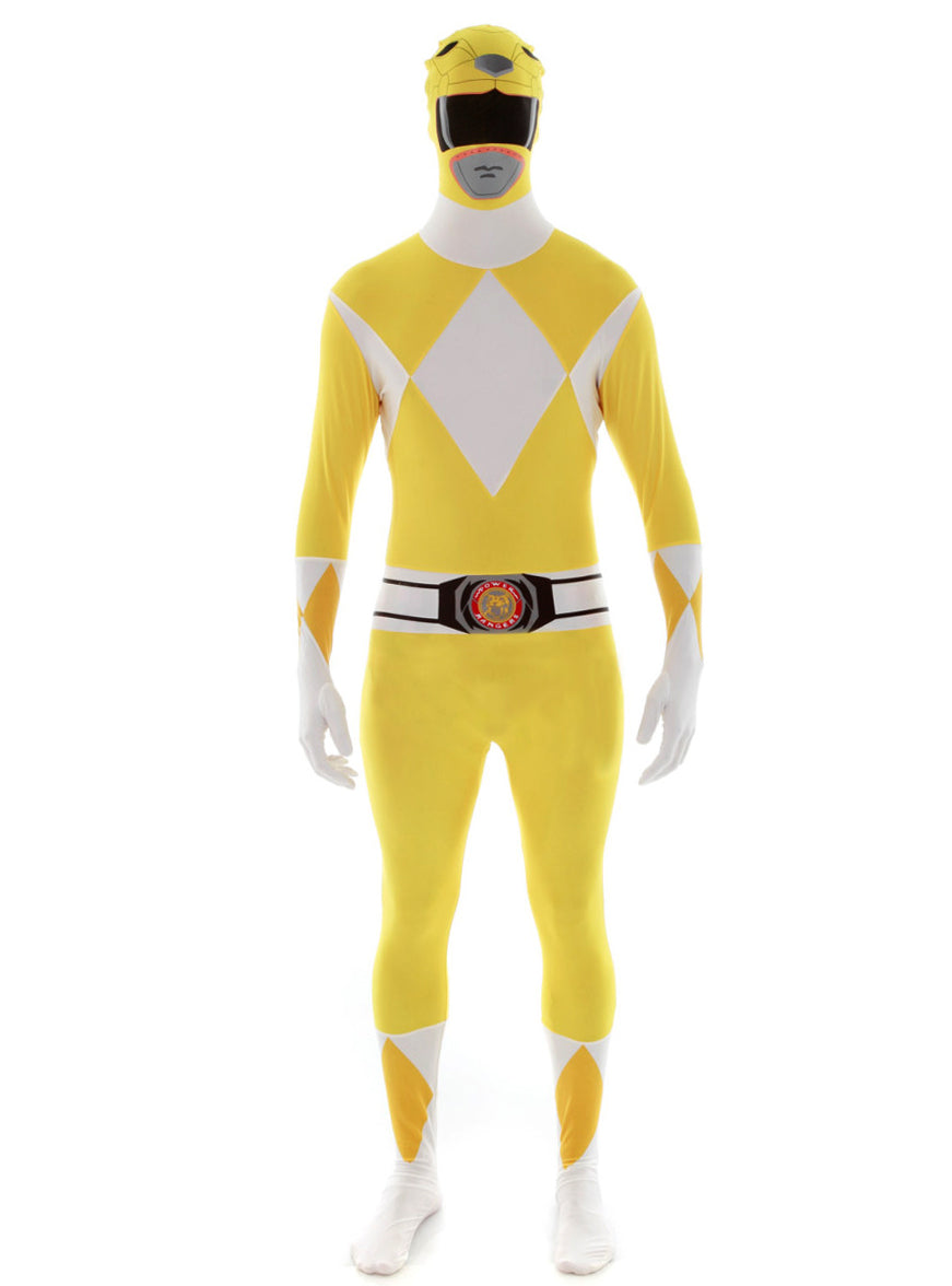 Yellow Power Ranger Mens Morphsuit - Main Image