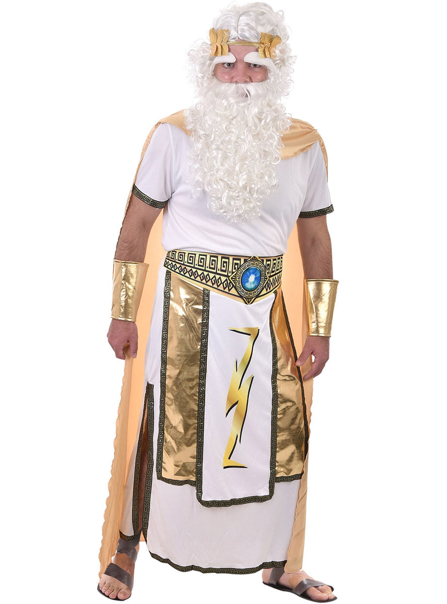 Searchanise Zeus God Of Thunder Plus Size Costume Greek God Costume