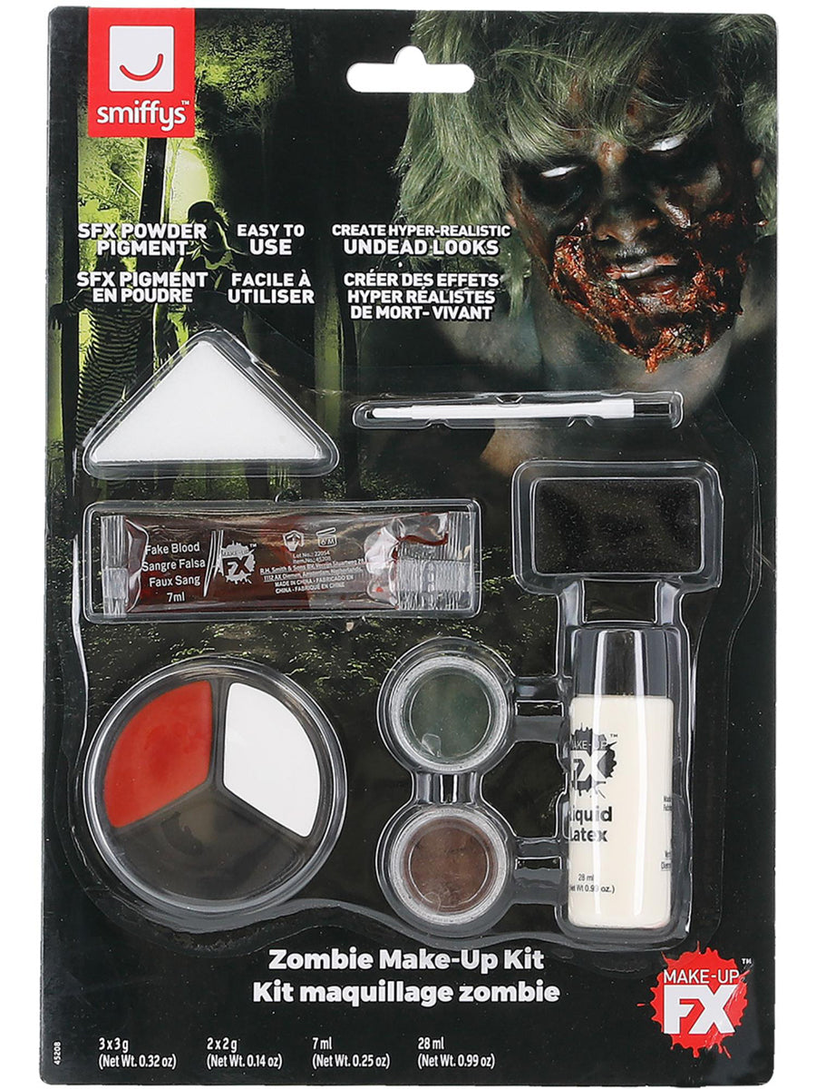 Zombie Halloween Makeup Kit - Main Image