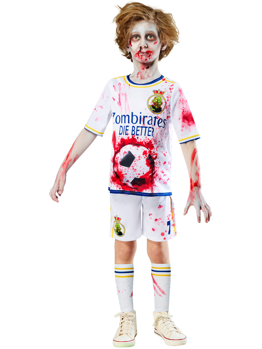 Soccer Player Boys Rottenaldo Zombie Halloween Costume - Alternate Image 2