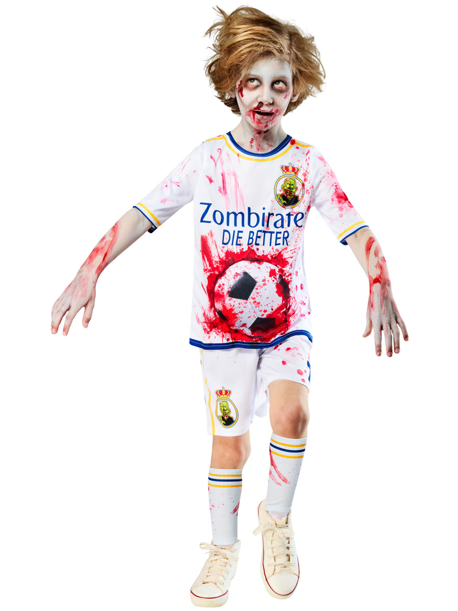 Soccer Player Boys Rottenaldo Zombie Halloween Costume - Alternate Image